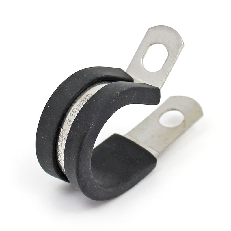 Rubber Lined Steel 'P' Clips